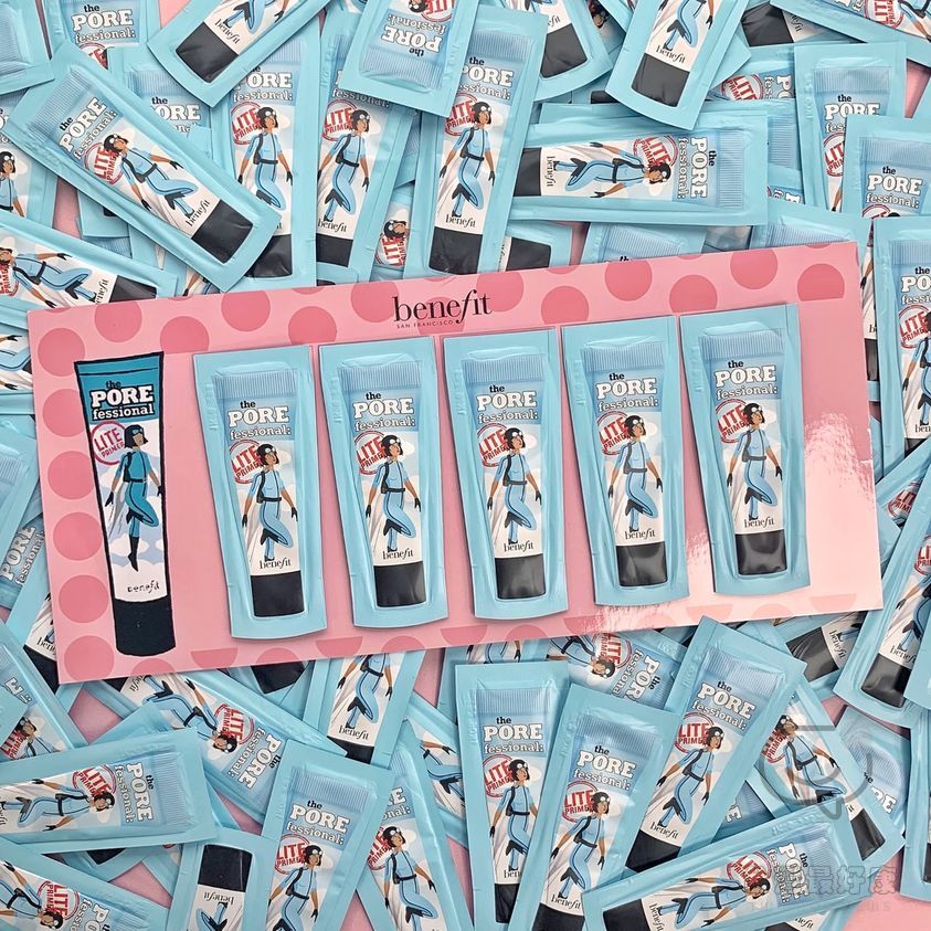 Benefit Cosmetics 指定門市消費不限金額即送嘖嘖稱齊毛孔隱形露五日體驗大禮包